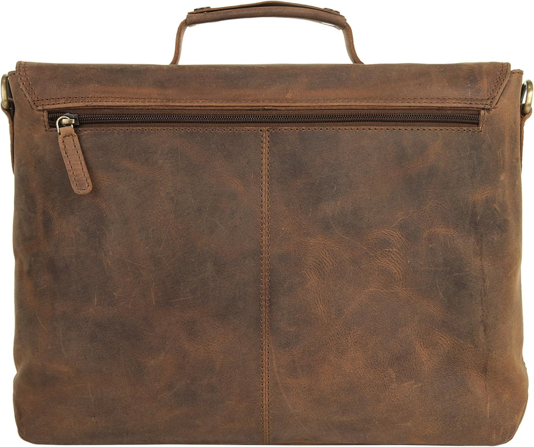 HAROLD'S Antik Aktentasche S Leder 38 cm