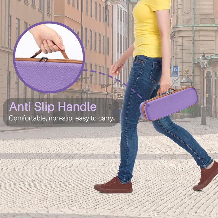 RAIACE Hartschalen-Aufbewahrungskoffer, kompatibel mit Dyson Airstrait Glätteisen, Reise-Tragetasche