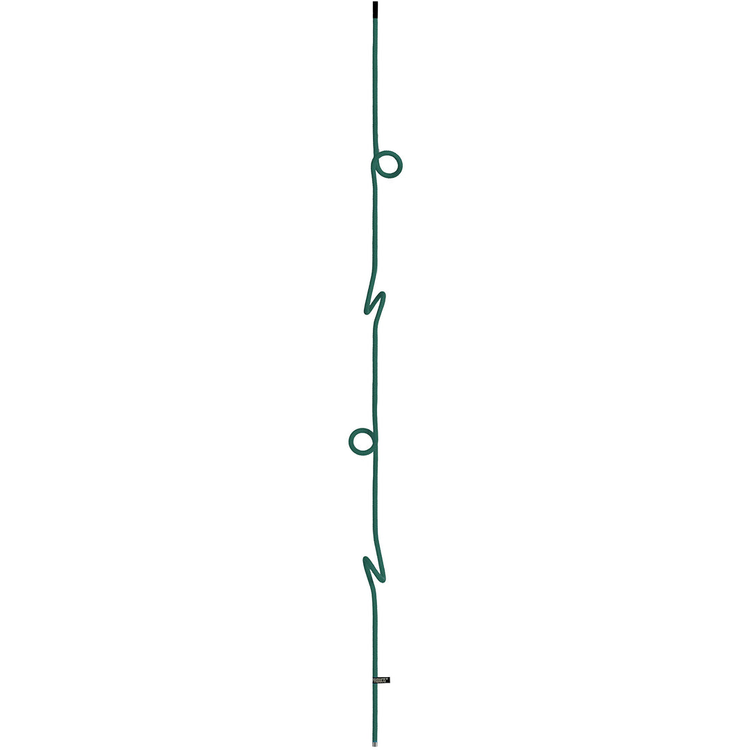 Peppermint Products Loop Rope | Hängende, höhenverstellbare Garderobe aus Seil (Grün), Grün