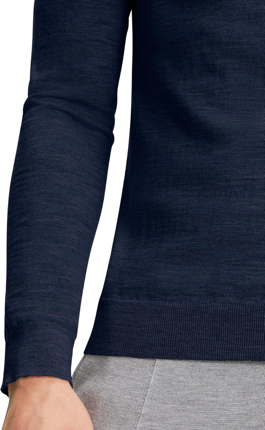 FALKE Herren Basic Roll Neck Rollkragen Pullover elegant klassisch für Business und Freizeit mit Rol