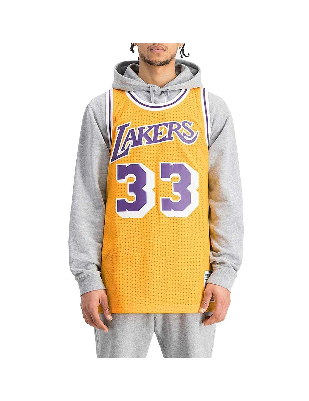 Mitchell & Ness NBA Los Angeles Lakers Swingman 2.0 Kareem Abdul-Jabbar Trikot Herren M Gold, M Gold