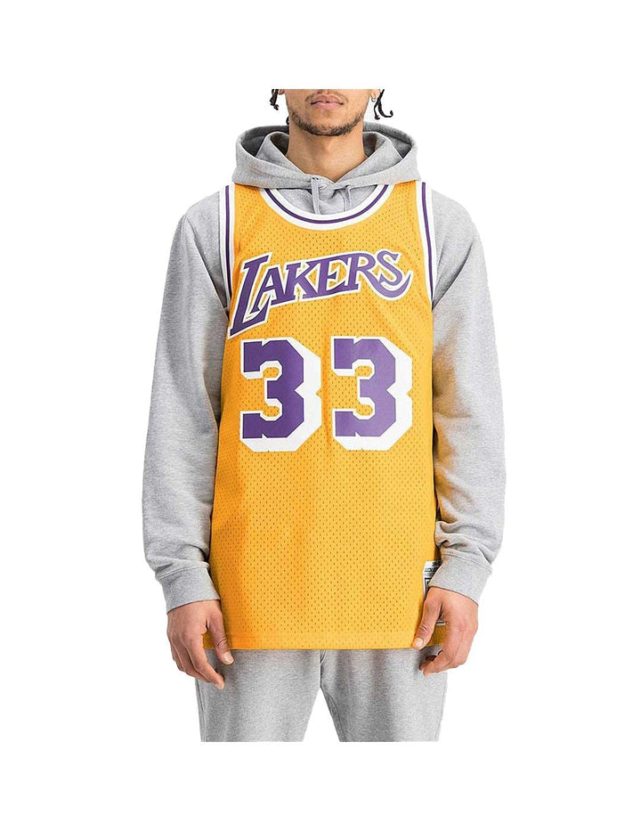 Mitchell & Ness NBA Los Angeles Lakers Swingman 2.0 Kareem Abdul-Jabbar Trikot Herren M Gold, M Gold