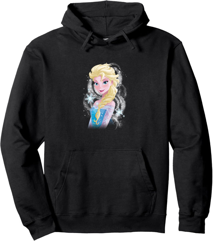 Disney Frozen Elsa Snowflake Swirls Pullover Hoodie