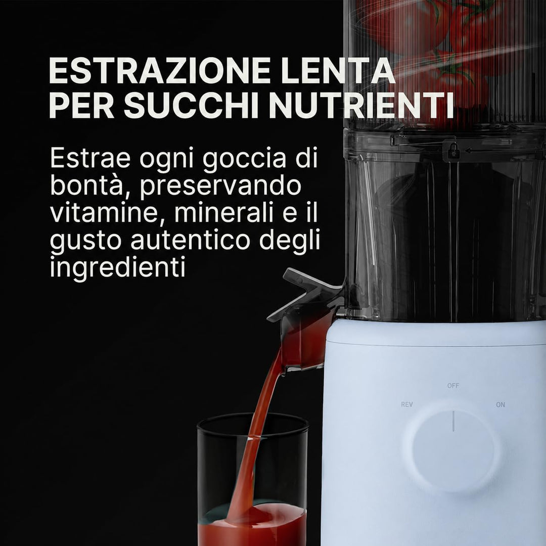 HUROM | Slow Juicer | Entsafter Gemüse und Obst | H310A | Elektrische Kaltpresse | Ruhiger Motor | L