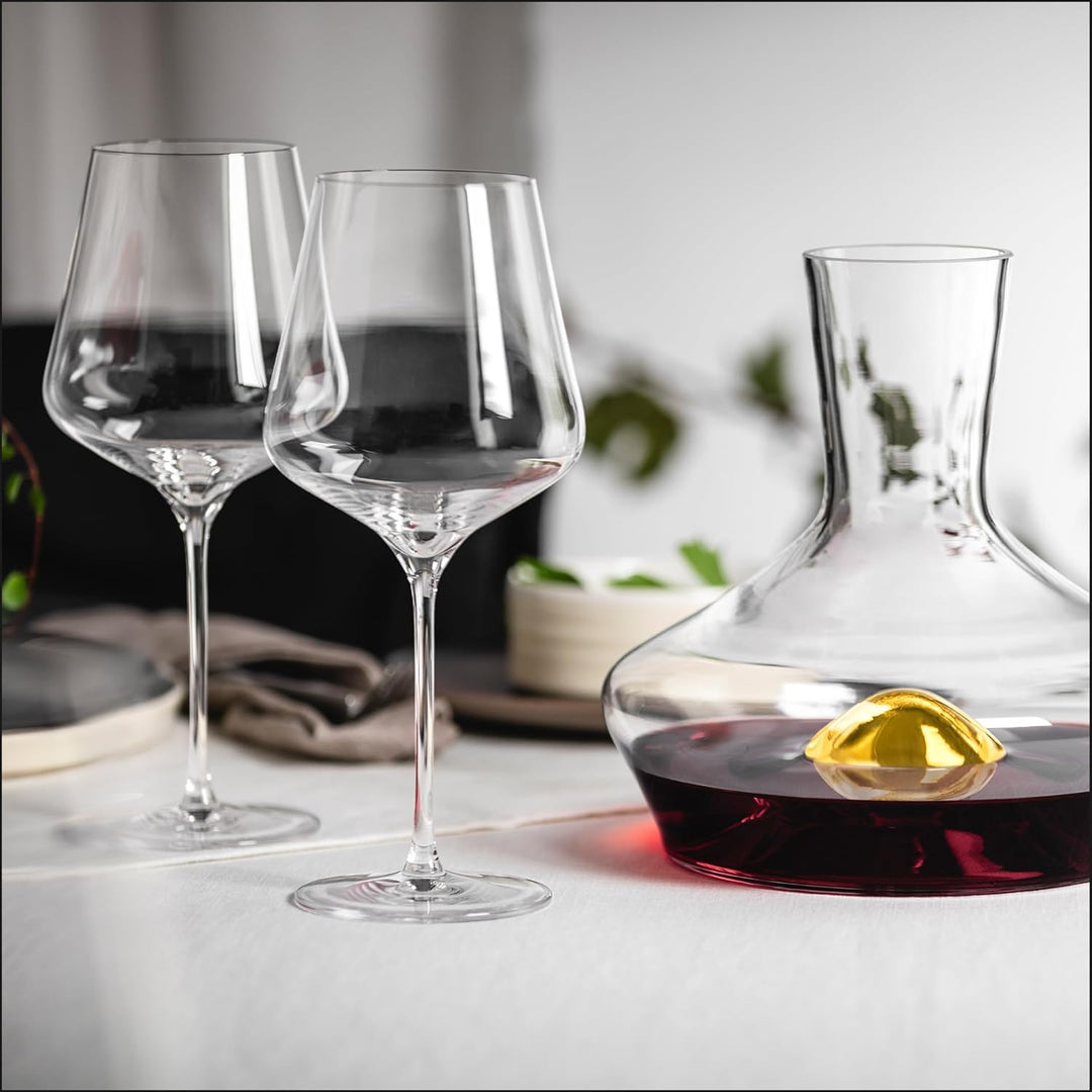 Eisch Sky Burgundy Sensis Plus bleifreies Kristallweinglas, 2 Stück, 713 ml Burgunderrot, 2er-Set, B