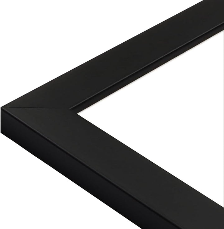 WANDStyle Bilderrahmen Modern 30x42cm DIN A3 I Farbe: Schwarz I Fotorahmen I klassischer schwarzer B
