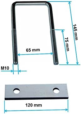Deichselbox Daken Blackit Lite, Werkzeugkasten, Gurtkiste, Anhängerbox, Staukiste, Daken B24-2 + Mon