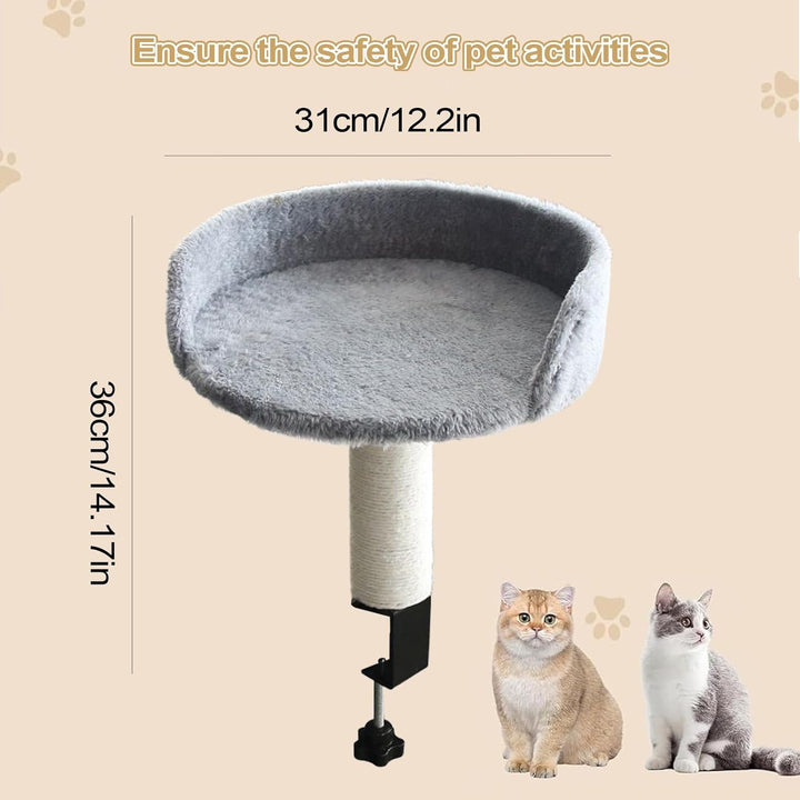 Abnehmbares Katzenbett Für Den Schreibtisch | Schreibtisch Klemme Katzenbett | Höhenverstellbare Kät