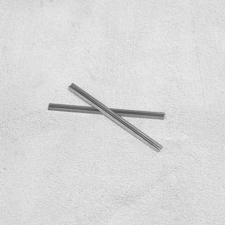 4 Stück Wendemesser Hochgeschwindigkeitsstahl Holzhobelmesser Kompatibel mit Bosch PHO 20-82/ PHO 10