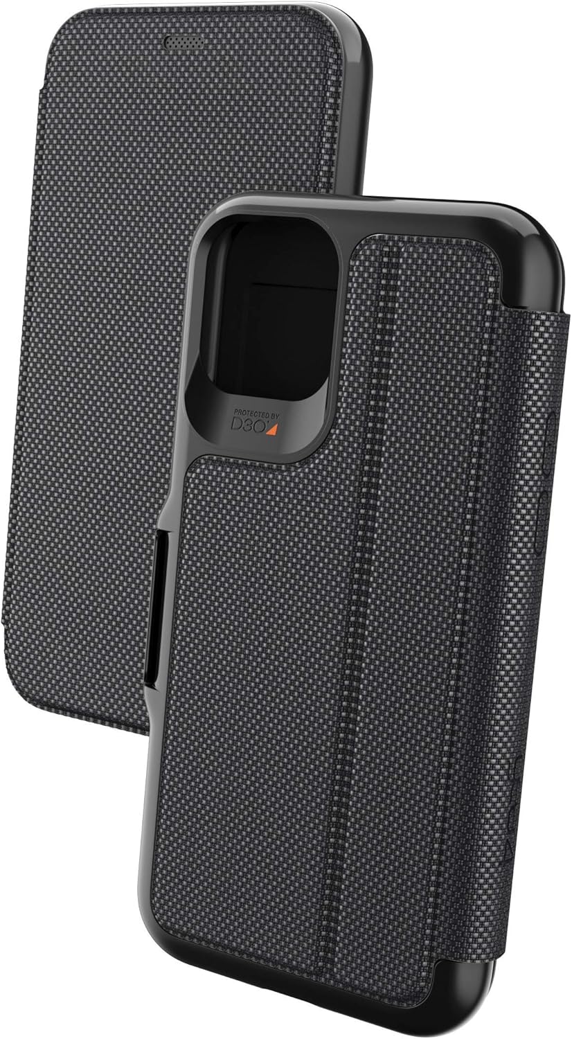 Gear4 Oxford Eco Folio Kompatibel mit iPhone 11 Pro Hülle, recyceltes Kunststoff Schutzhülle, erweit
