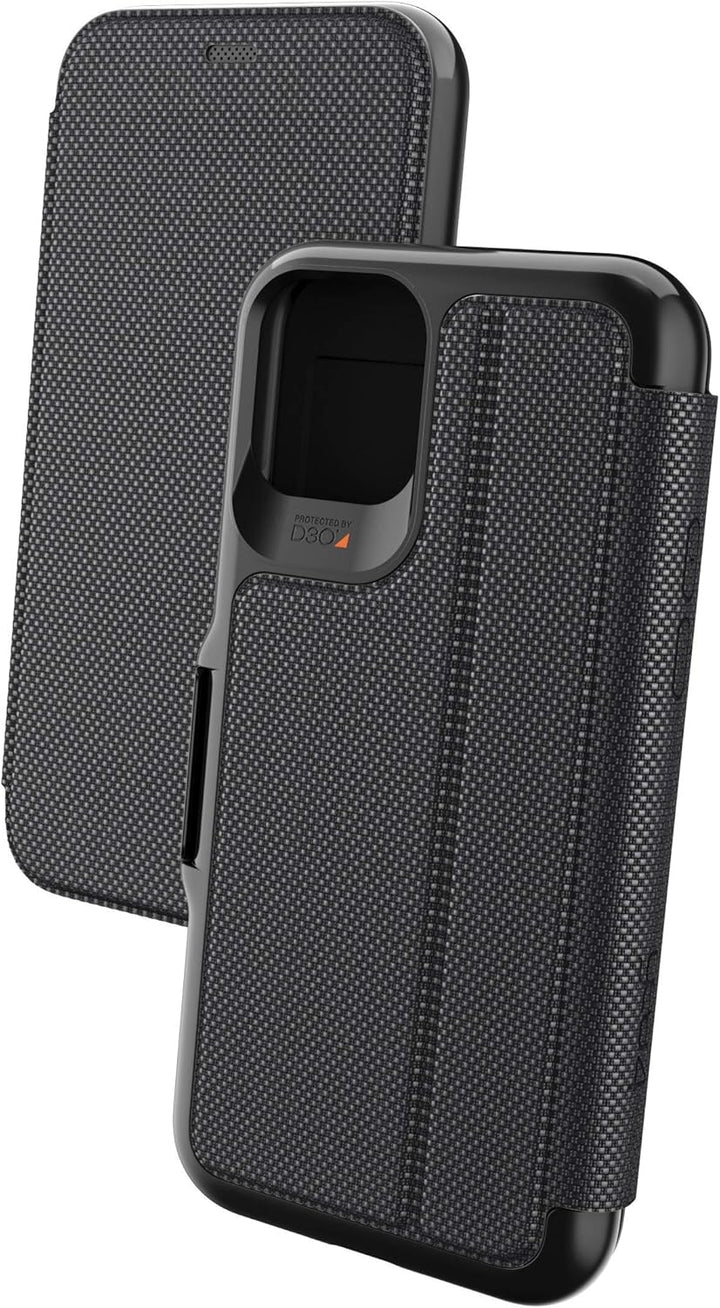 Gear4 Oxford Eco Folio Kompatibel mit iPhone 11 Pro Hülle, recyceltes Kunststoff Schutzhülle, erweit