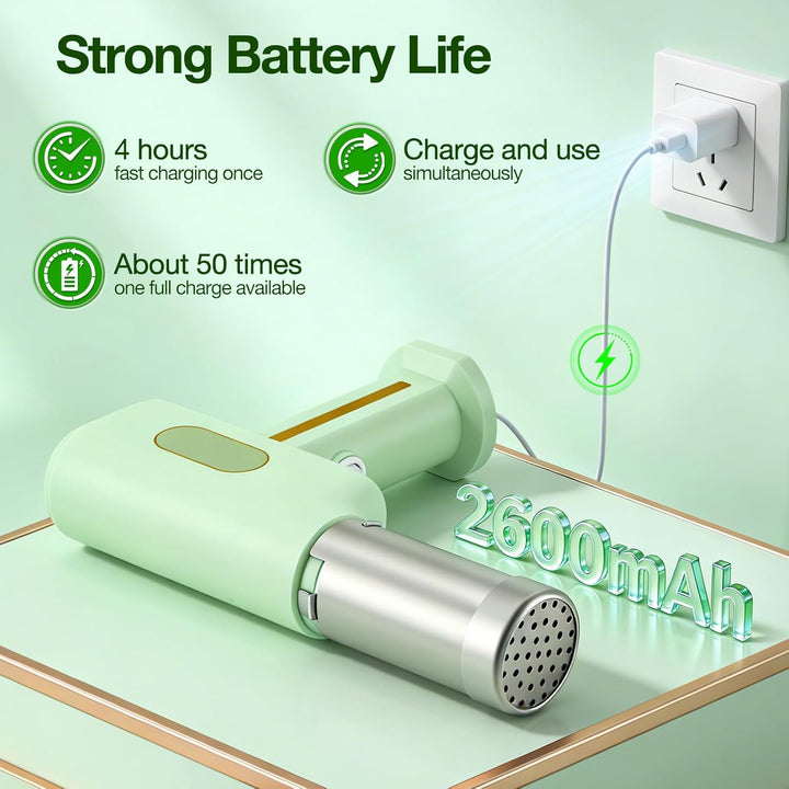 Handheld Elektrische Nudelmaschine, 2600mAh Kabelloser Nudelmaker mit 5 Aufsätzen & 3 Wurstfüllern,