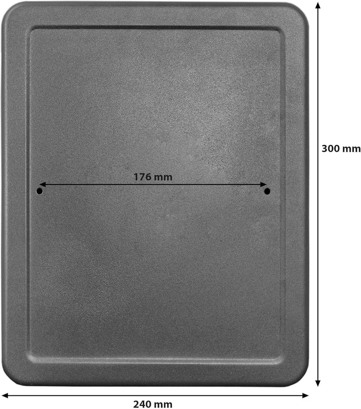 banjado® Burg-Wächter® abschliessbarer Schlüsselkasten mit Motiv Kinderkarussell für 36 Schlüssel -