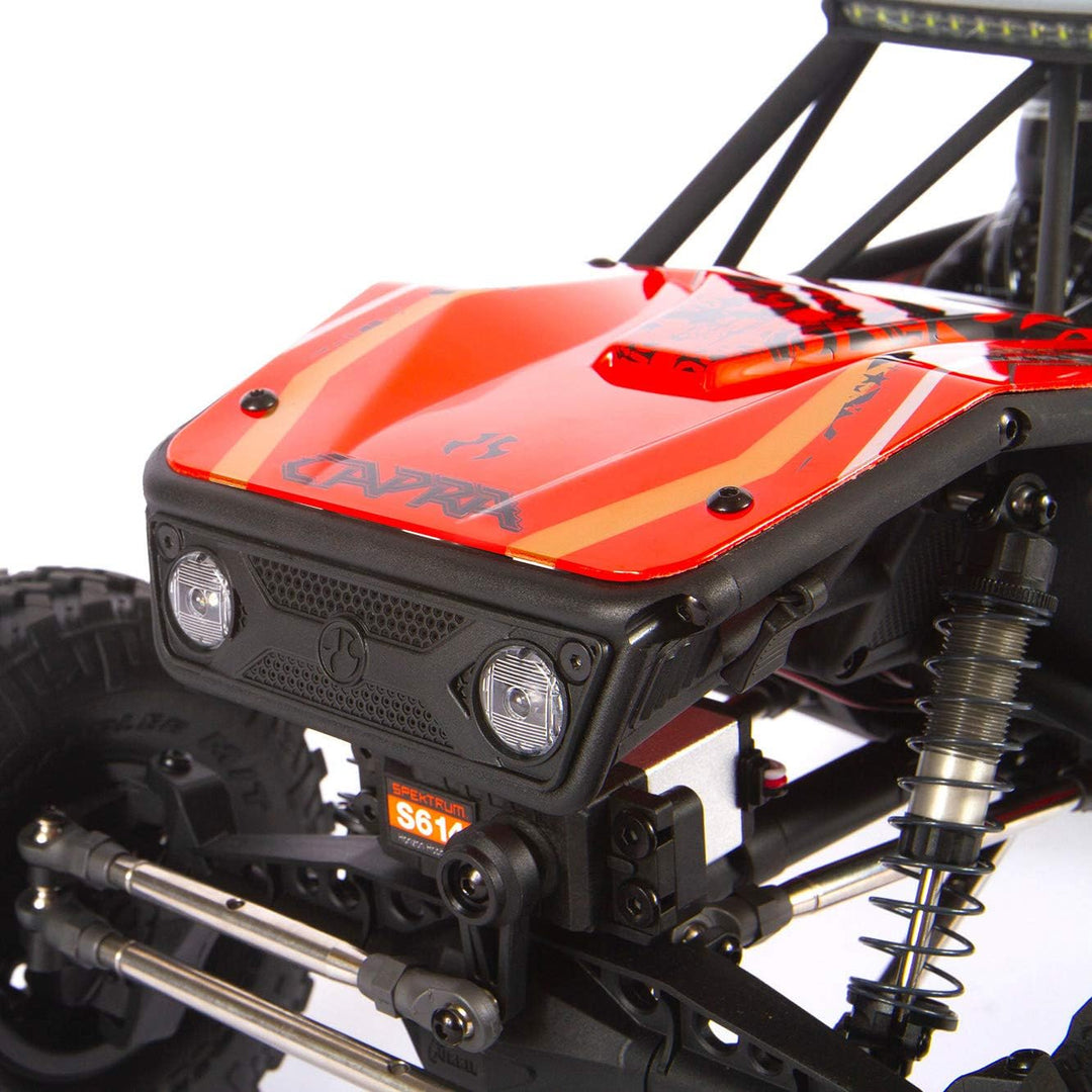Axial AXI03000B 1/10 Capra 1.9 Unlimited 4WD Trail Buggy gebürstet RTR RC Crawler, rot