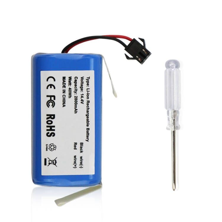 ANTIEE 2800mah 14.4V Aspirateur sans Fil Total Clean Ersatz Akku für Ultenic D5S/D5s Vacuum Cleaner,