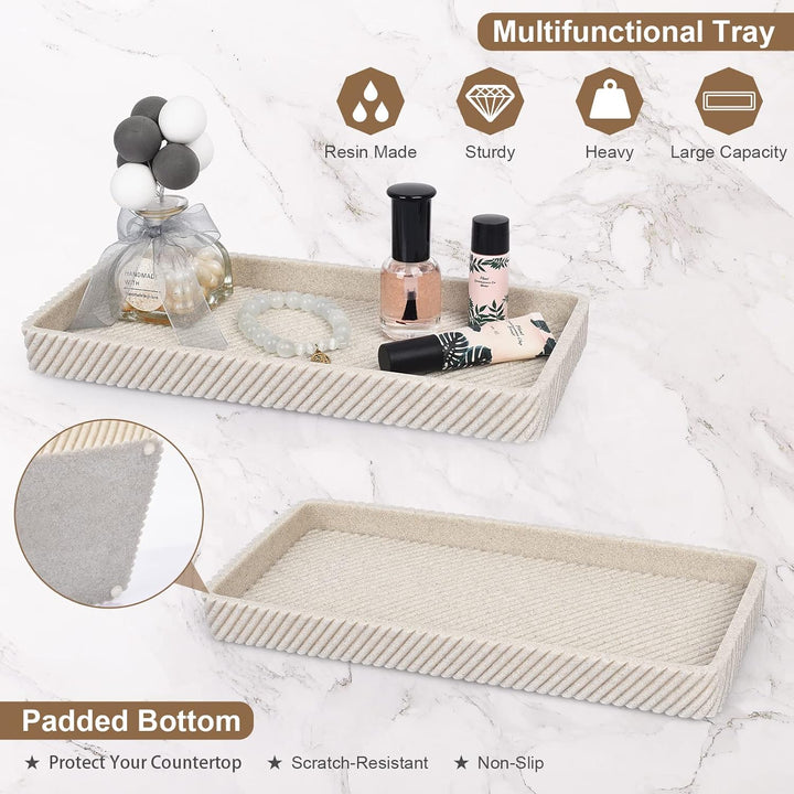 Badezimmer-Zubehör-Set, 4-teilig, Lotion-Seifenspender, Zahnbürstenhalter, Qtip-Halter, Schminktisch