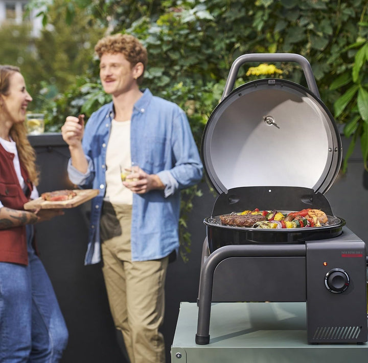 Char-Broil Elektrogrill Patio Bistro Cube E, mobil, TRU-Infrared™, bis 320 °C, kompakter Balkongrill