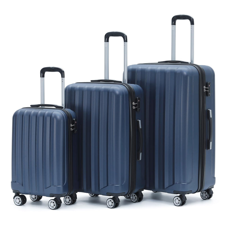 BEIBYE TSA-Schloss 2080 Hangepäck Zwillingsrollen neu Reisekoffer Koffer Trolley Hartschale Set-XL-L