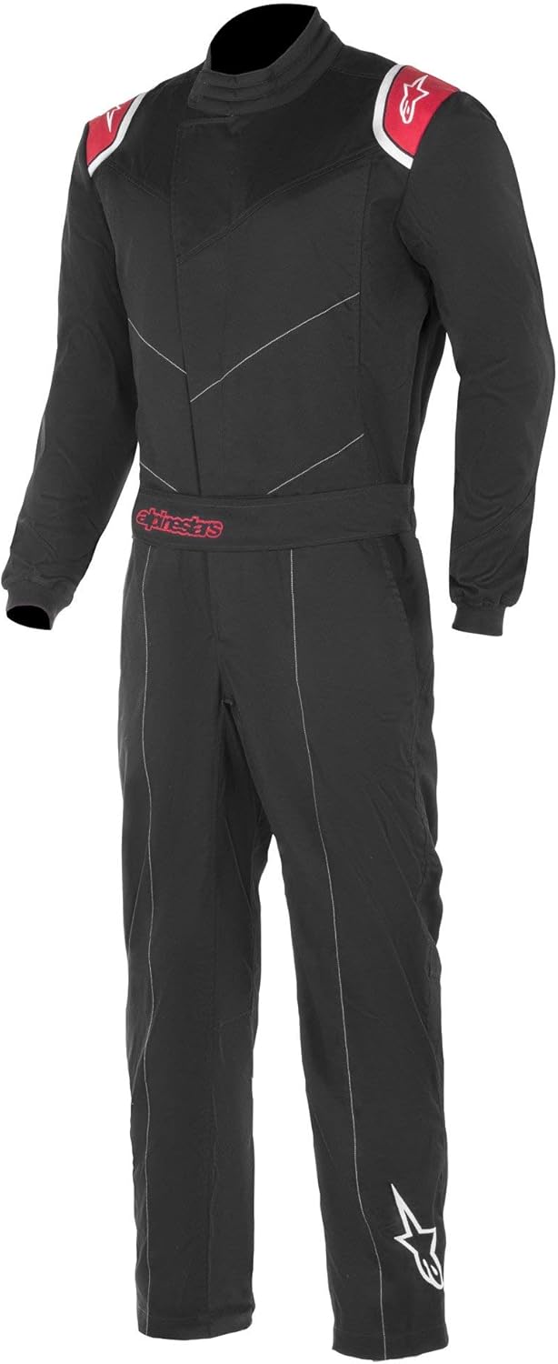 Alpinestars Rennanzug für Erwachsene, Freizeitsportler - Schwarz, Sportlich-modern - Männer - Powers