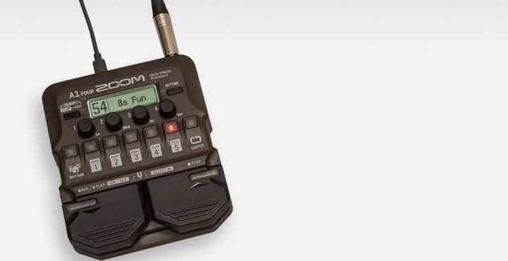 Zoom A1 FOUR Acoustic Guitar Multi-Effects Pedal