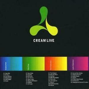 Cream Live, Audio-CD