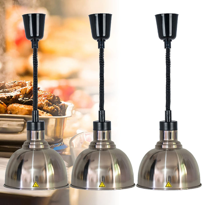 Gewerbliche Speisenwärmer, Wärmelampe Essen, Wärmebrücke für Speisen für Essen Warmhalten, Höhenvers