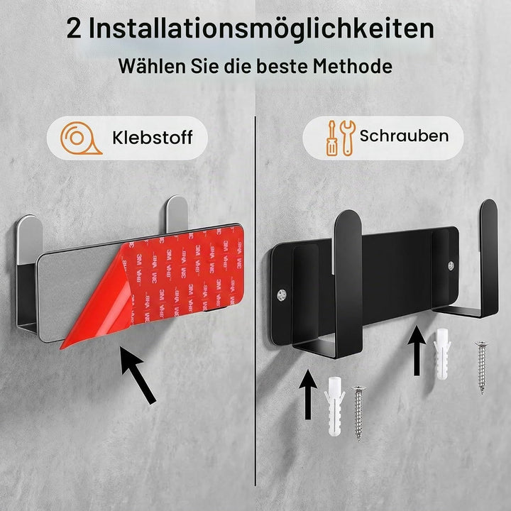 YOUGRIDDA Topfdeckelhalter, An der Wand befestigte 304 Edelstahl-Wannen-Deckel-Organisator-Halter, S