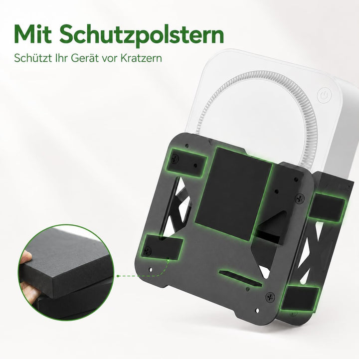 Yaotieci Metallhalterung für Mac mini M4/M4 Pro 2024 – 4 Montagearten