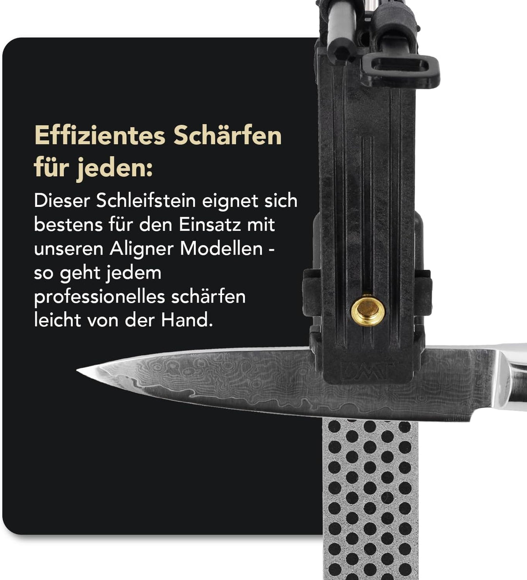 DMT DMTA4X DTM, Diamond Whetstone, Messerschärfer, Schleifstein, Schleifgerät, extra grobe Körnung,
