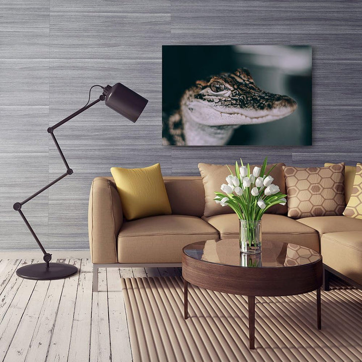 Feeby. Wandbild - 1 Teilig - 70x100 cm, Leinwand Bild Leinwandbilder Bilder Wandbilder Kunstdruck, K