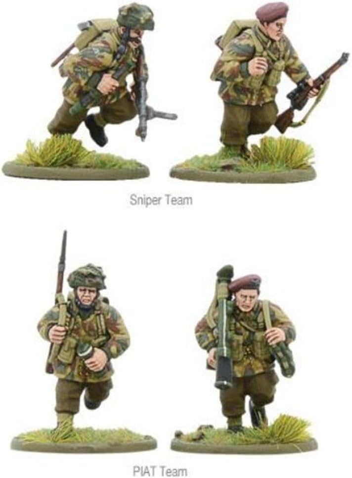 WAR-402011009A – Spiele von Kriegsherrn – britische Fallschirmjäger des Zweiten Weltkriegs und in de