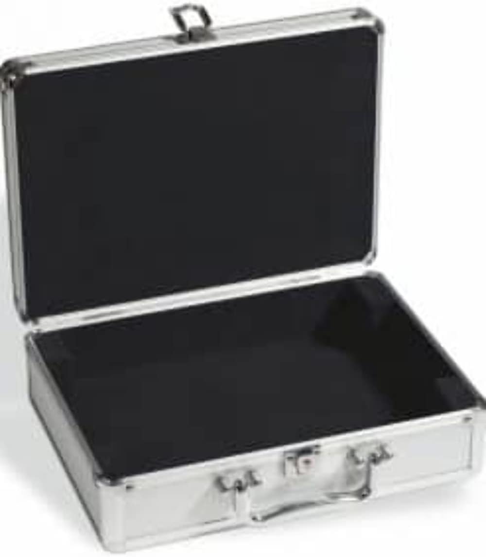 Leuchtturm 301163 Münzkoffer Cargo S 6 - Inkl 6 Tableaus für 144 Münzen bis 33 mm Ø z.B 2 Euromünzen