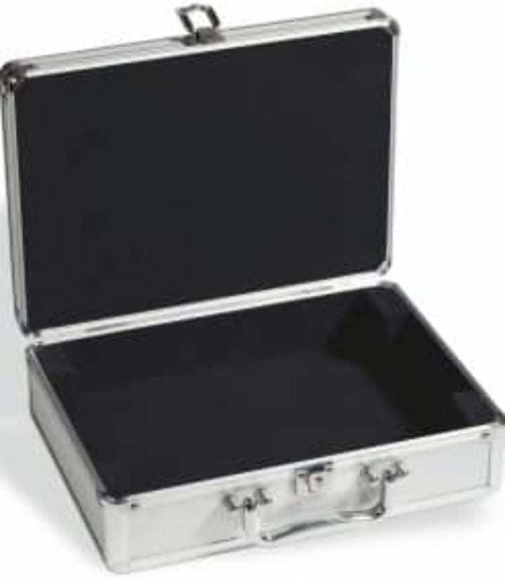 Leuchtturm 301163 Münzkoffer Cargo S 6 - Inkl 6 Tableaus für 144 Münzen bis 33 mm Ø z.B 2 Euromünzen