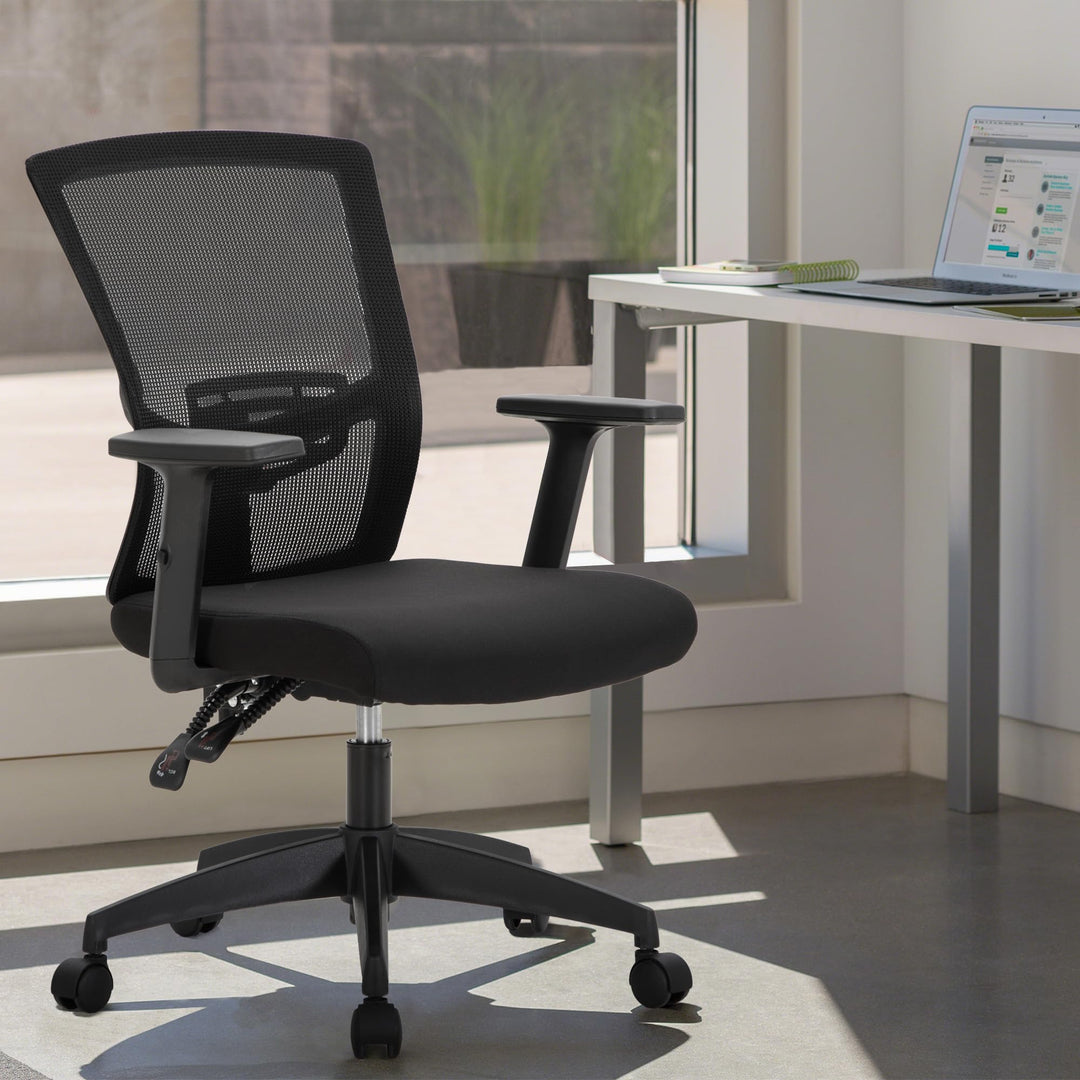 Alpha Home Bürostuhl Ergonomischer Schreibtischstuhl, Computer-Arbeitsstuhl mit atmungsaktivem Mesh
