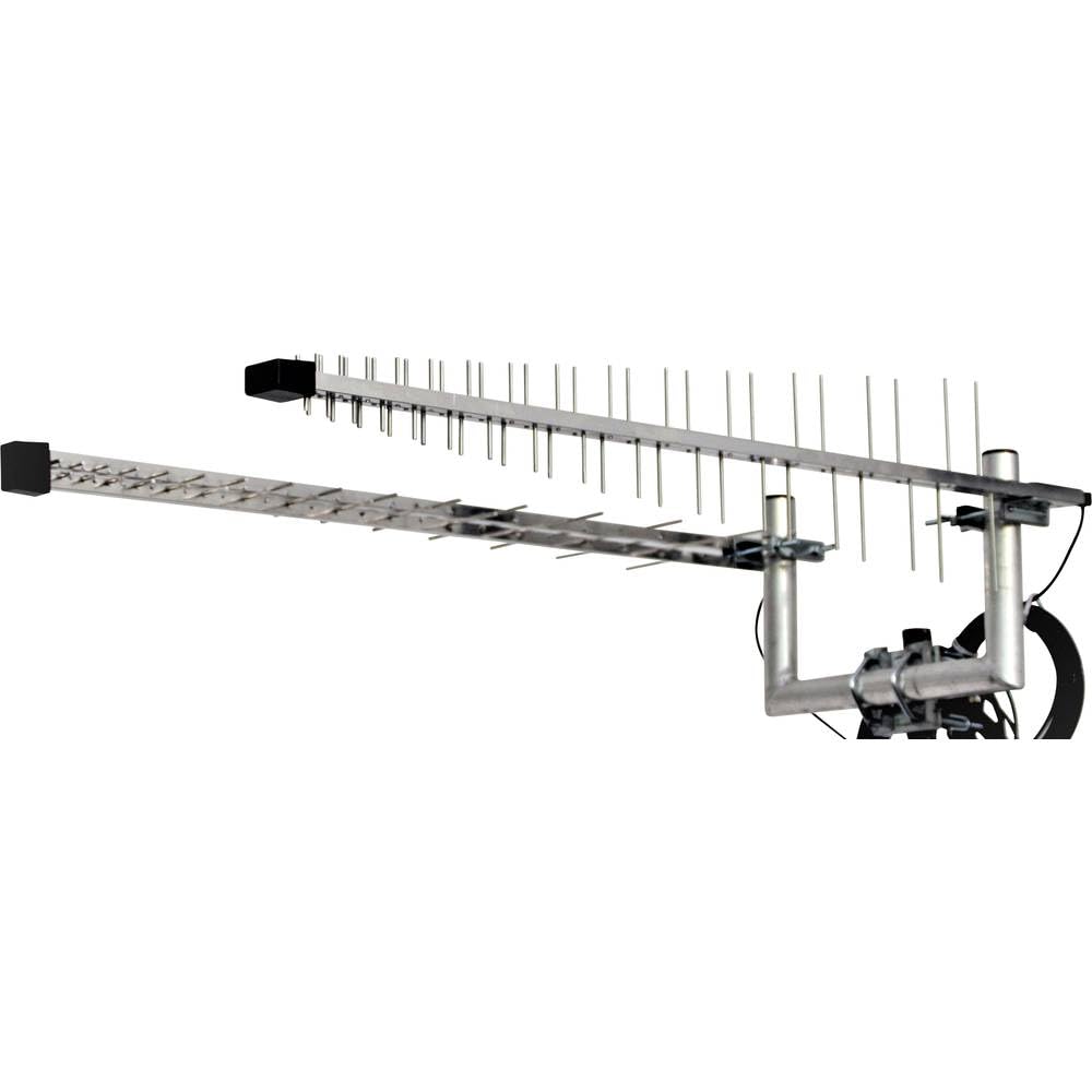 Wittenberg LAT 60 Duo Set 2 x Universal-Aussenantennen für z.B. LTE, Wi-Fi, 5g, aluminium, silber