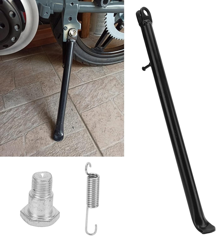 Motorrad Seitenständer Metall 420mm/16.54in Motorrad Seitenständer Unterstützung Ersatz für Apollo 1