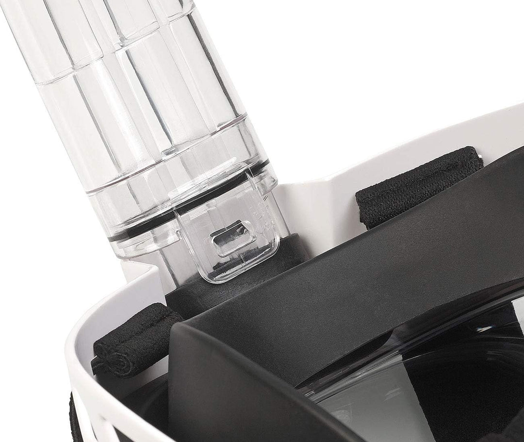 Speeron Schnorchelmaske: Tauchmaske mit Schnorchel und Action-Cam-Halterung, Grösse XL (Schnorchelma