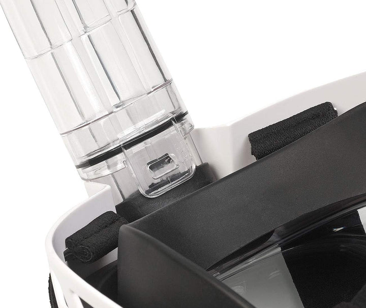 Speeron Schnorchelmaske: Tauchmaske mit Schnorchel und Action-Cam-Halterung, Grösse XL (Schnorchelma