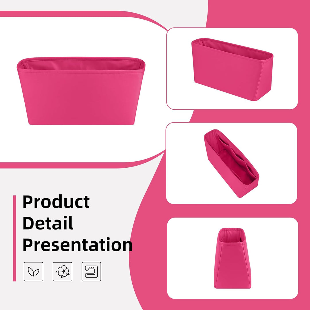 DGAZ Handtasche Taschenorganizer für Neverfull PM/MM/GM Taschen, Seide Handtaschenorganisator Damen,