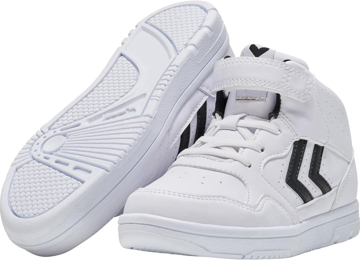 hummel Unisex Kinder Klettverschluss Camden High Sneaker 30 EU Pansy, 30 EU Pansy