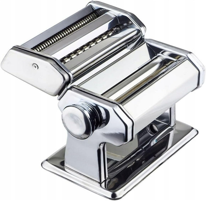 Maestro MR-1679R Nudelmaschine, Manual Fresh Pasta Maker, Nudelschneider, Edelstahl, 8 Dickeneinstel