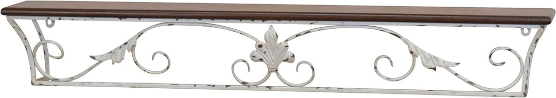 moebel direkt online Wandkonsole Doren antik weiss, 92 cm breit, Antik Weiss, 92 Cm Breit