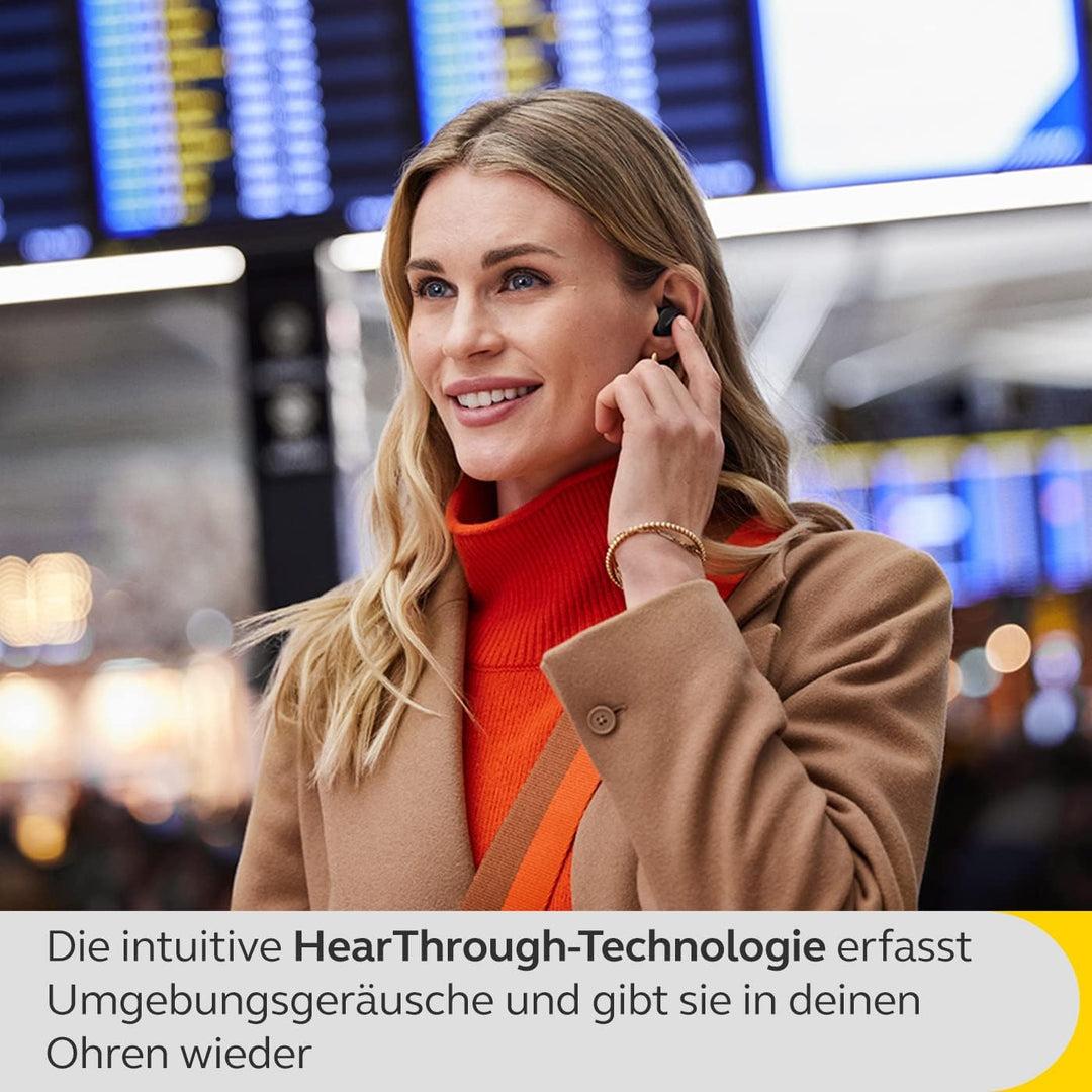 Jabra Evolve2 Buds True Wireless In-Ear-Bluetooth mit aktiver Geräuschunterdrückung (ANC) und Jabra