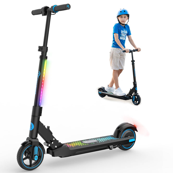 EVERCROSS EV06C Elektroscooter, 6,5'' Faltbarer E Scooter für Kinder 6-12 Jahren, 150 W Motor & 3 Gä