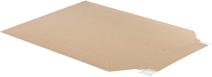 25 Versandtaschen aus Karton 250 x 353 mm bis 50 mm Gesamthöhe ideal für DIN A4 Karton 440 Gramm/m2