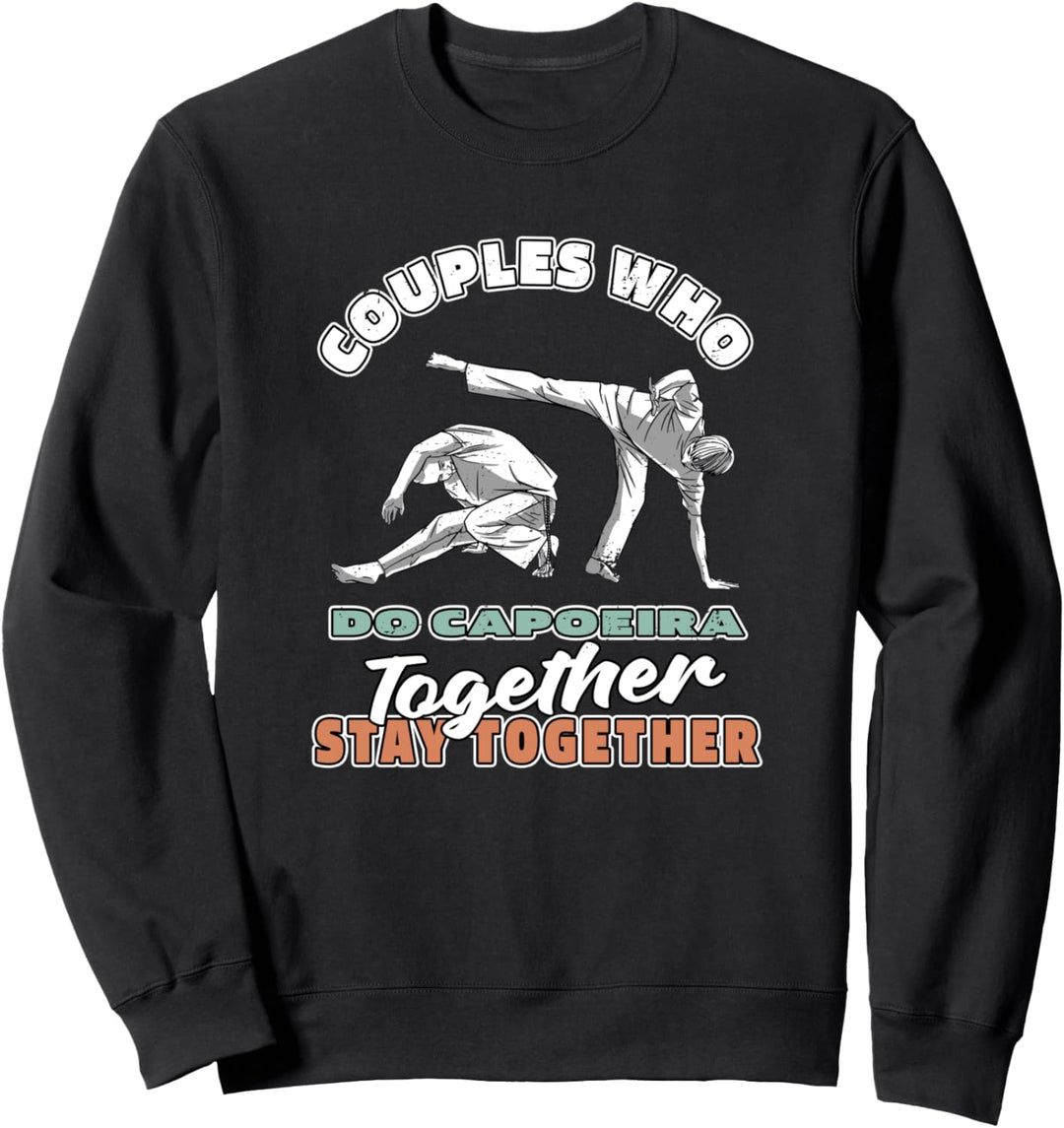 Capoeira Paar Capoeirista - Mixed Martial Arts Kampftanz Sweatshirt