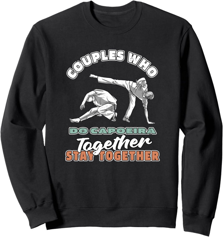 Capoeira Paar Capoeirista - Mixed Martial Arts Kampftanz Sweatshirt