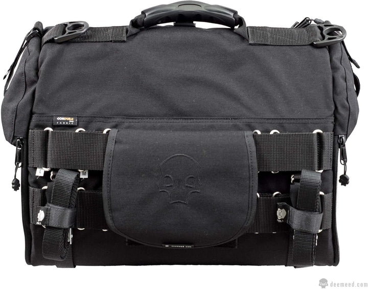 DEEMEED PETBAG Motorradtasche für Hunde und Katzen(2-5 kg), wasserdicht, tragbar, dreifach belüftet,