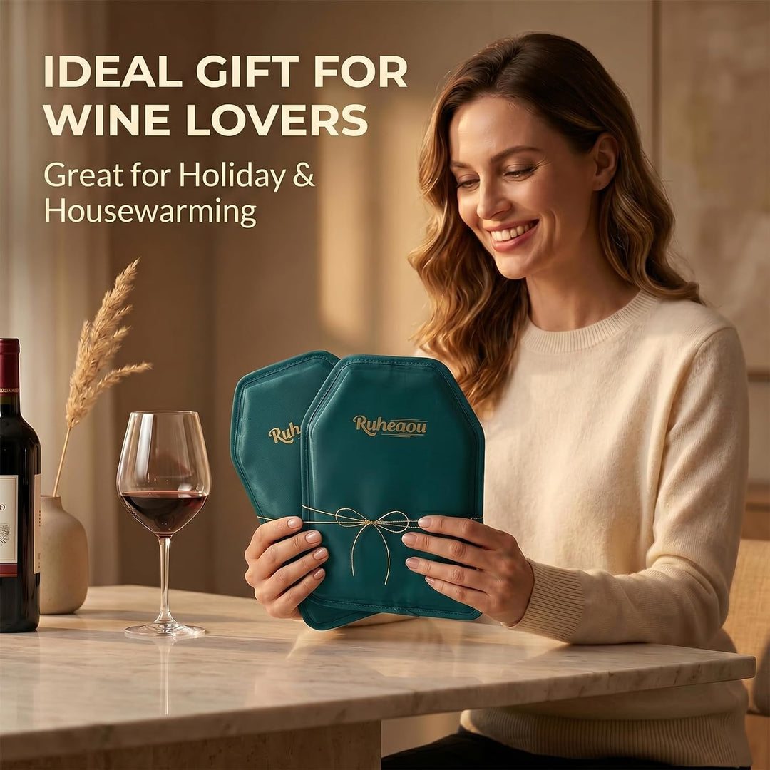 Weinkühler-Hülle, Weinflaschen-Gel-Kühlerhülle, Gefrierschrank, langlebig, hält Wein kühl und kühlt