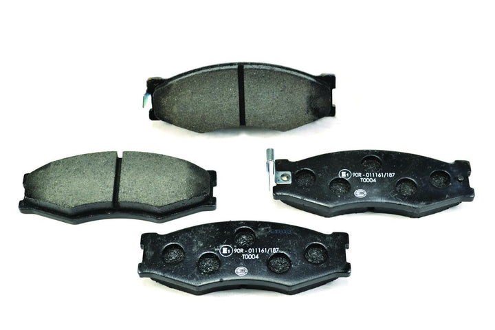 HELLA PAGID 8DB 355 005-621 Bremsbelagsatz - T0004 - Dicke/Stärke: 17mm - Bremssystem: Akebono - mit